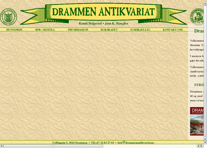 www.drammenantikvariat.no