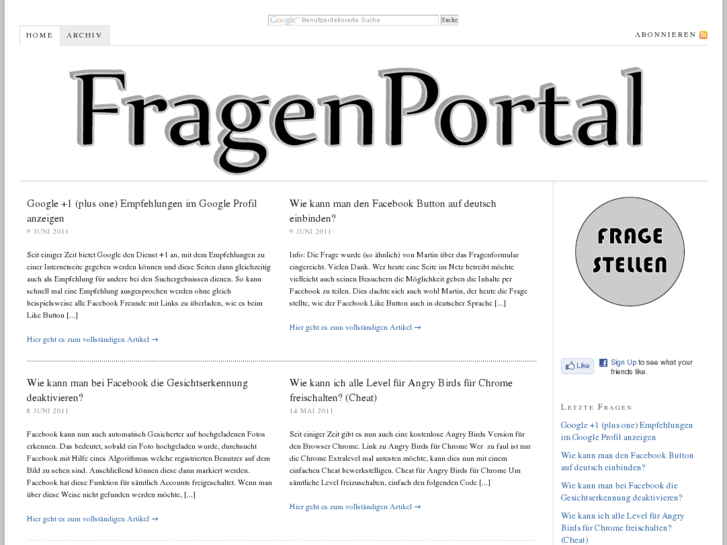 www.fragenportal.eu