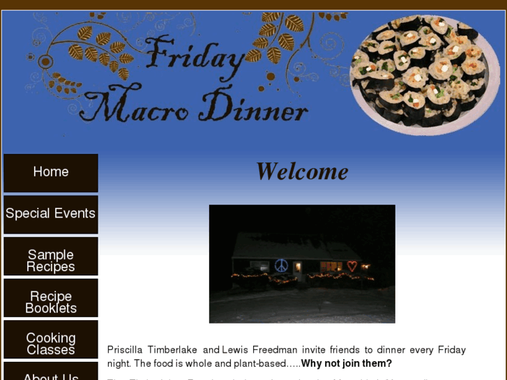 www.fridaymacrodinner.com