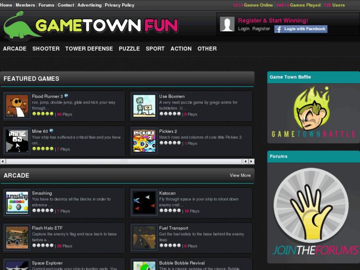 www.gametownfun.com