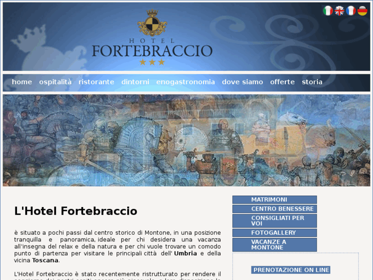 www.hotelfortebraccio.it