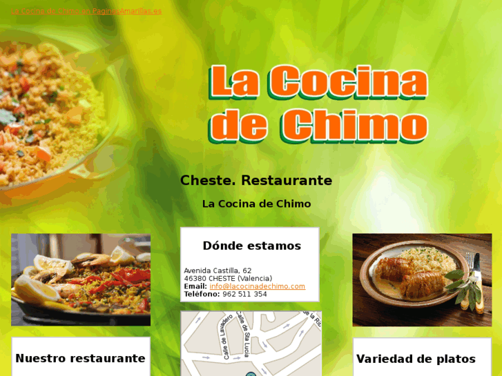 www.lacocinadechimo.com