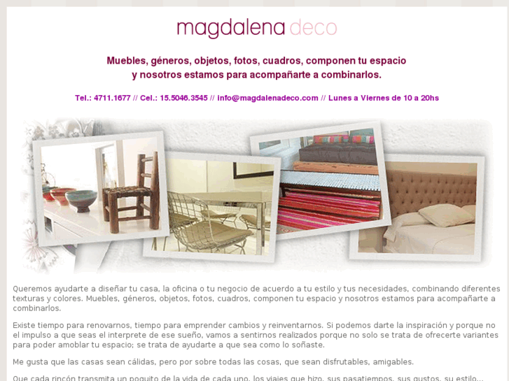 www.magdalenadeco.com