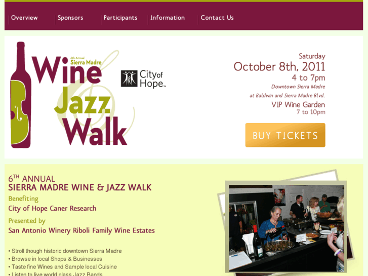 www.sierramadrewineandjazzwalk.com