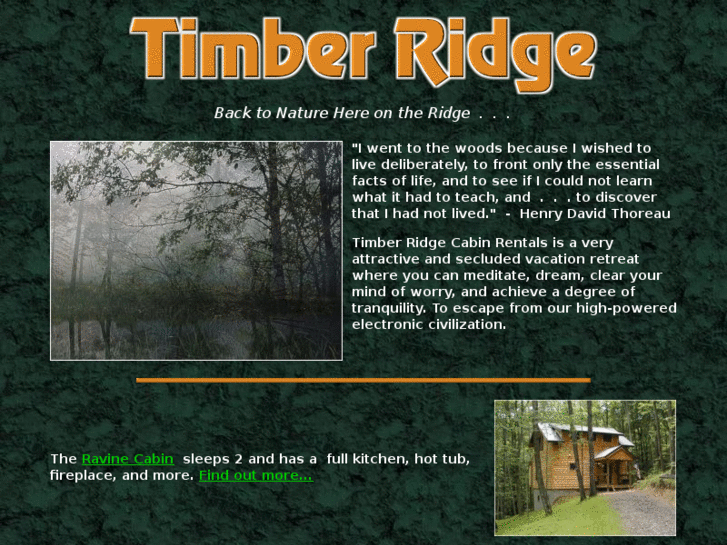 www.timberridgecabins.com