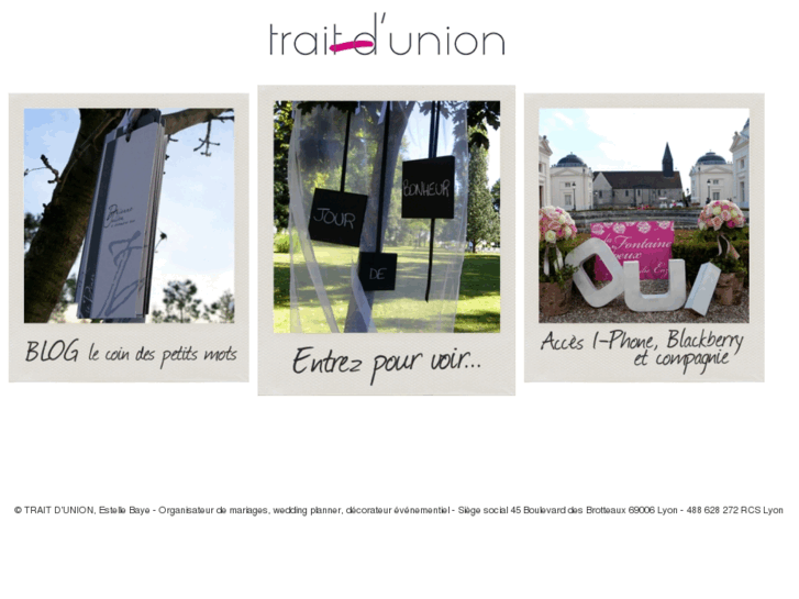 www.traitdunion-mariage.com