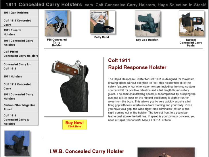 www.1911concealedcarryholsters.com