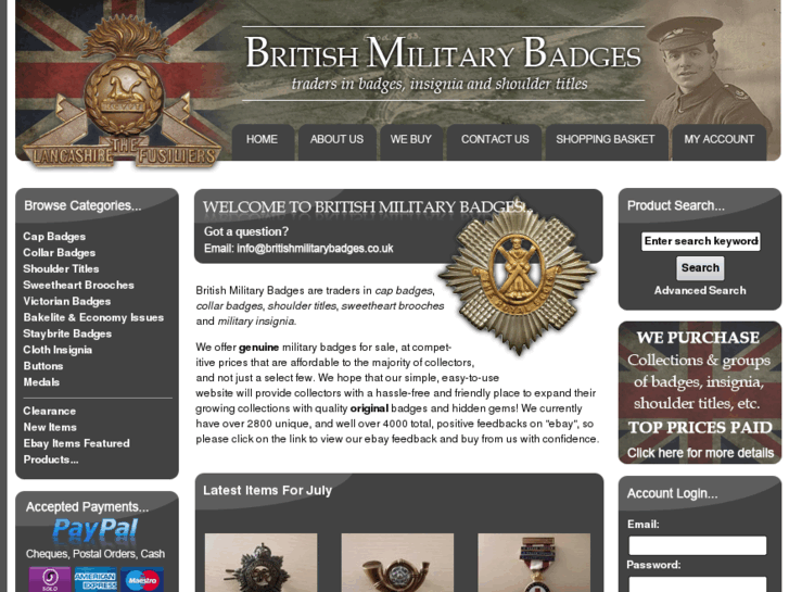 www.britishmilitarybadges.com