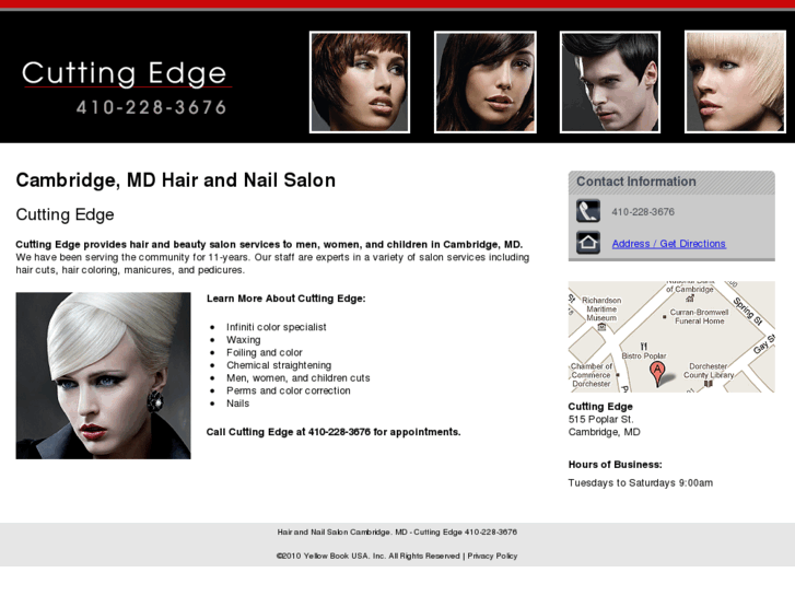 www.cuttingedgehairsalonmd.com