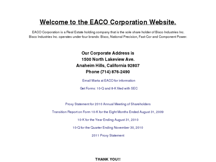 www.eacocorp.com