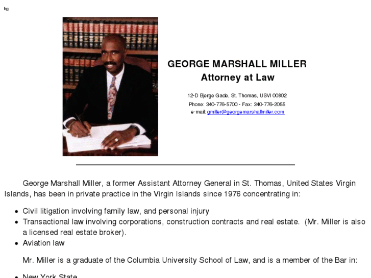 www.georgemarshallmiller.com