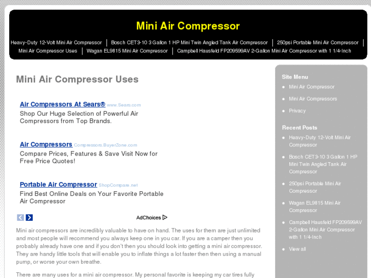 www.miniaircompressor.org