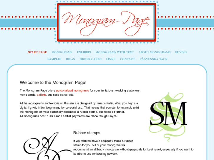 www.monogrampage.com