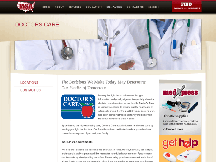 www.msa-doctorscare.com