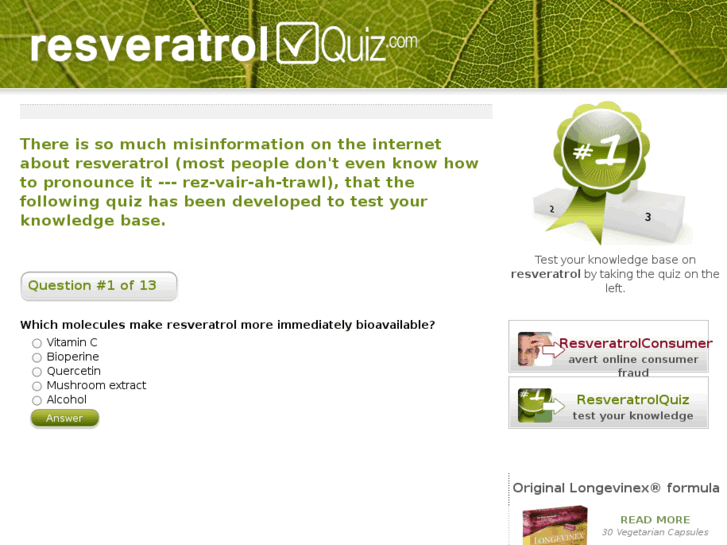 www.resveratrolquiz.com