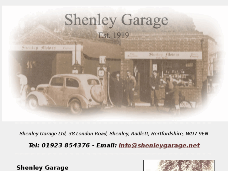 www.shenleygarage.net