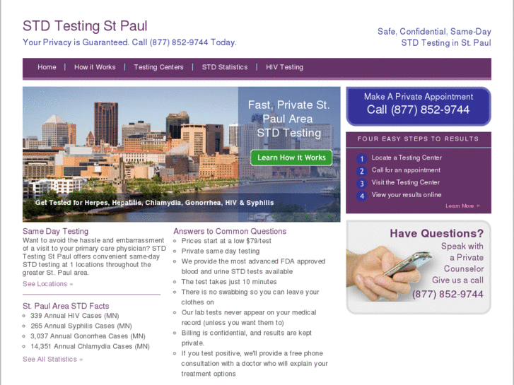 www.stdtestingstpaul.com