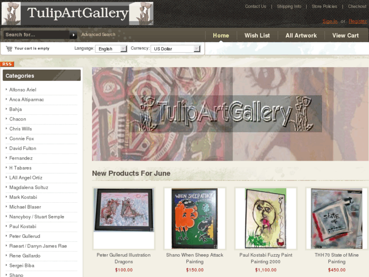 www.tulipartgallery.com