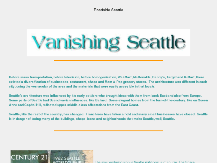 www.vanishingseattle.com