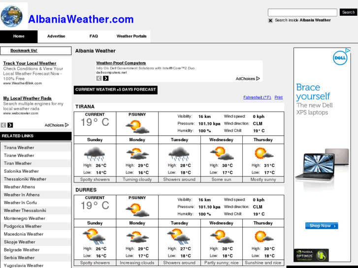 www.albaniaweather.com