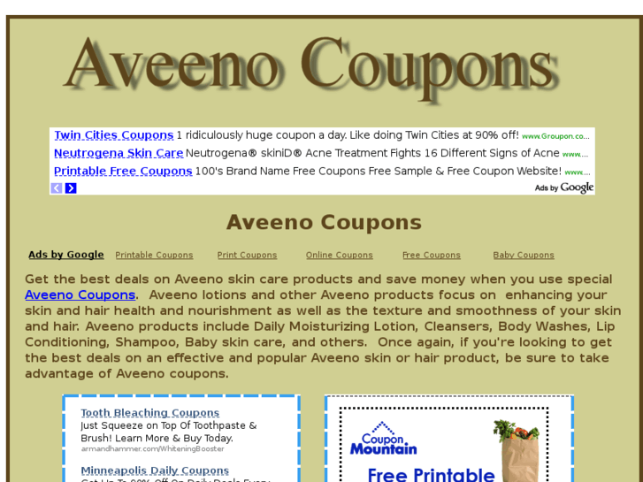 www.aveenocoupons.net