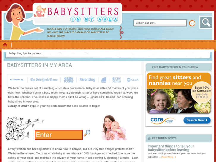 www.babysittersinmyarea.org