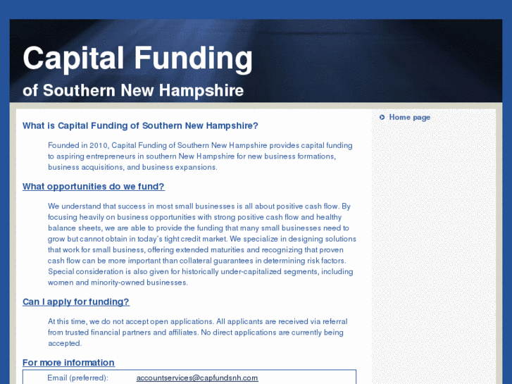www.capfundsnh.com