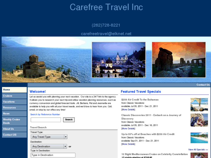 www.carefreetravelinc.com