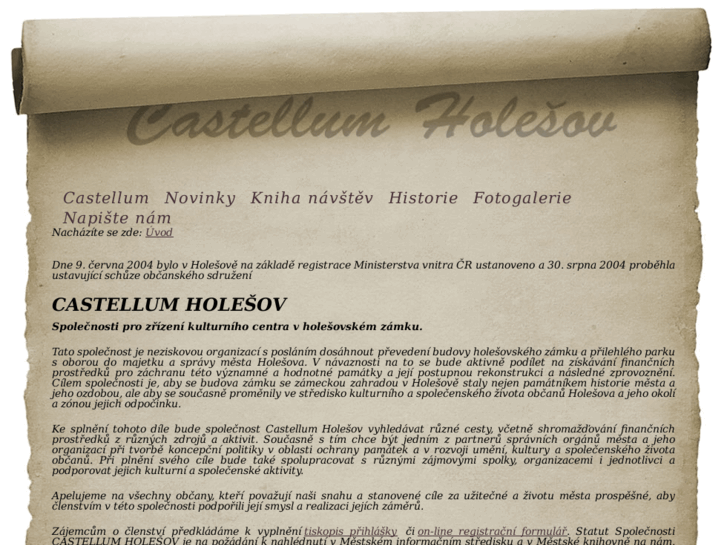 www.castellum-holesov.com