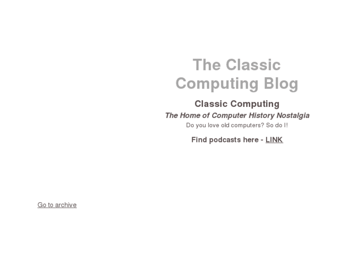 www.classiccomputingshow.com