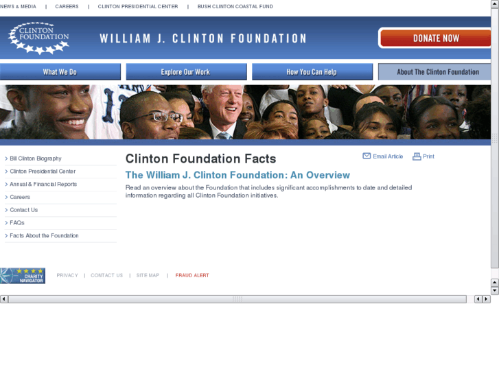 www.clintonfoundationfacts.org