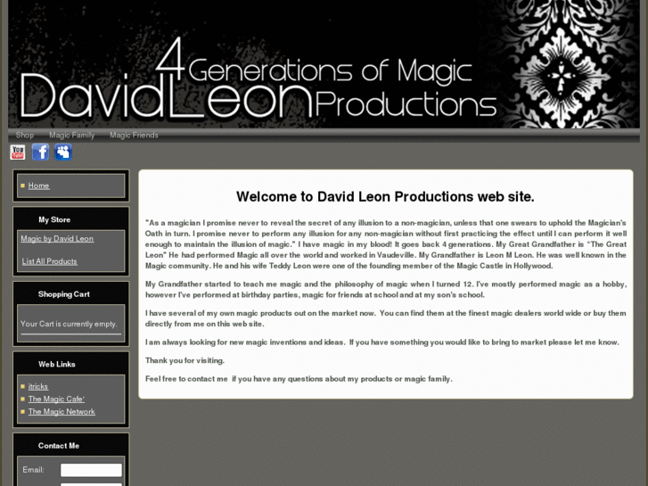 www.davidleonproductions.com