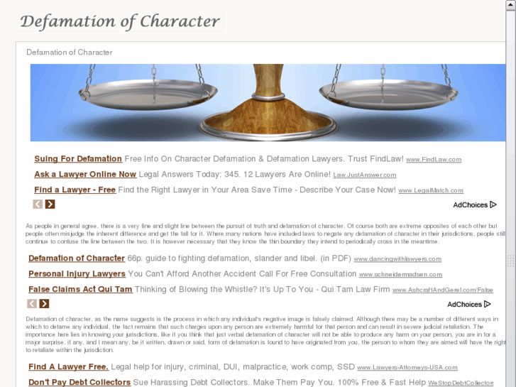 www.defamationofcharacter.org