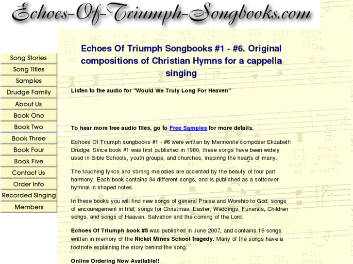 www.echoes-of-triumph-songbooks.com