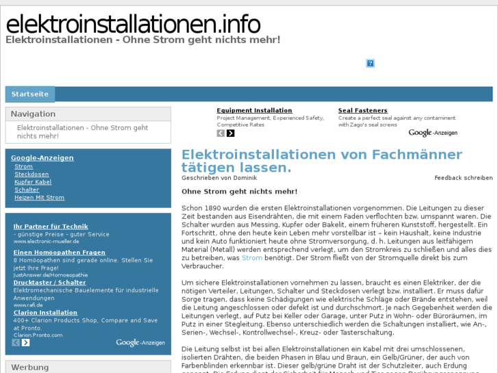 www.elektroinstallationen.info