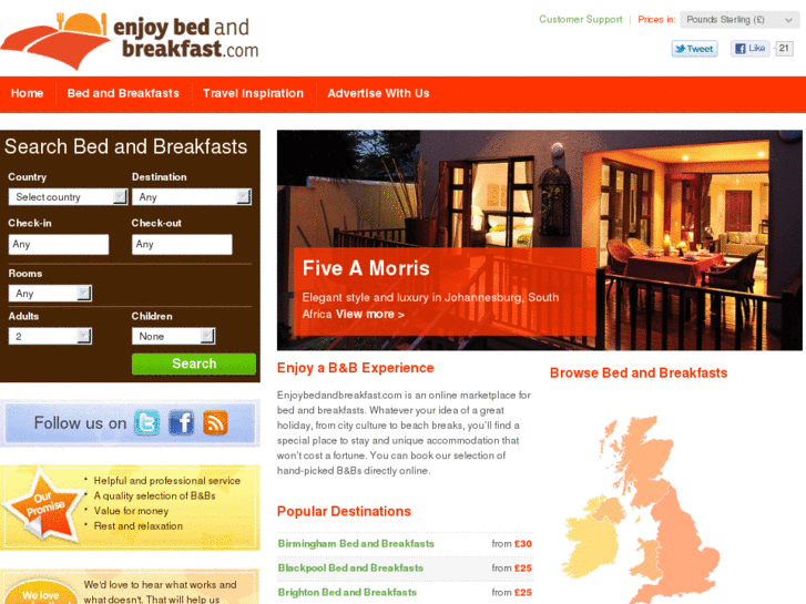 www.enjoybedandbreakfast.com