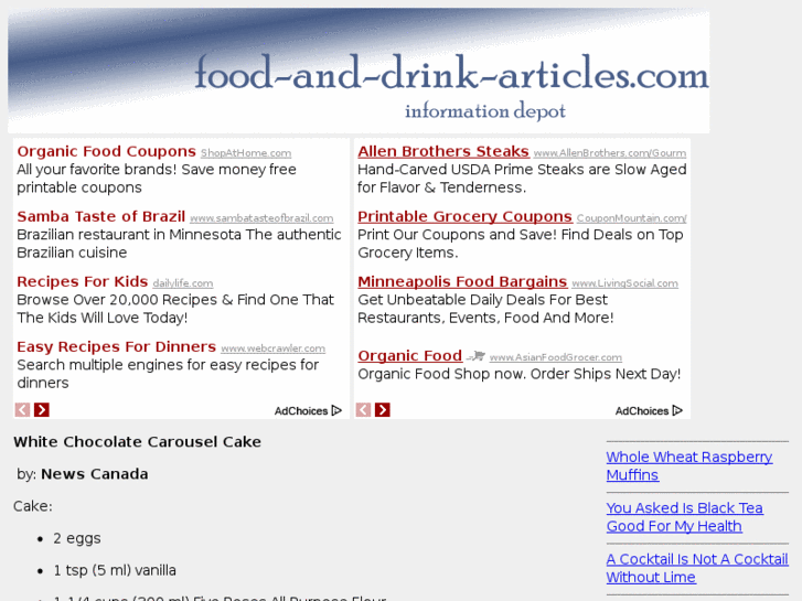 www.food-and-drink-articles.com