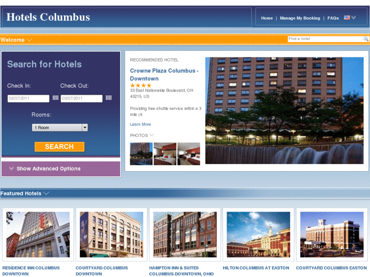 www.hotelscolumbus.net