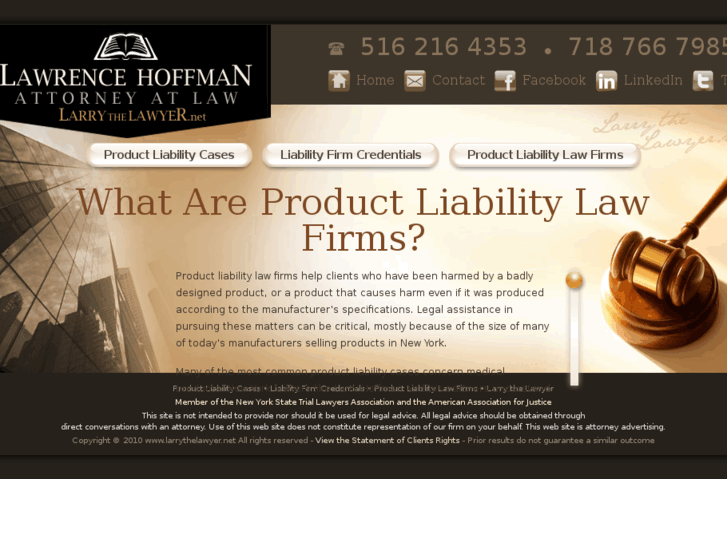 www.productliabilitylawfirms.net