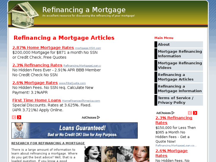 www.refinancingamortgage.net