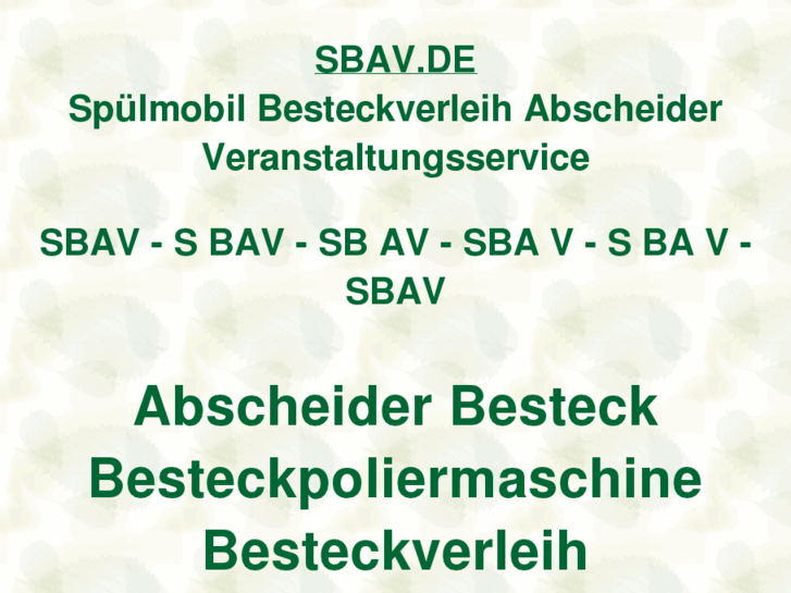 www.sbav.de