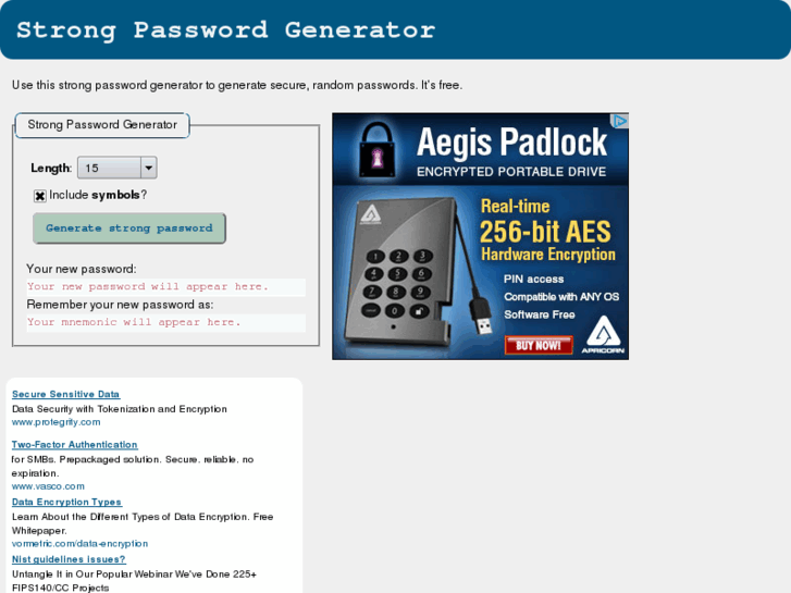 www.strongpasswordgenerator.com