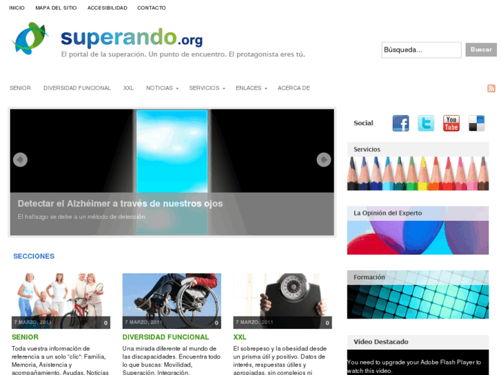 www.superando.org