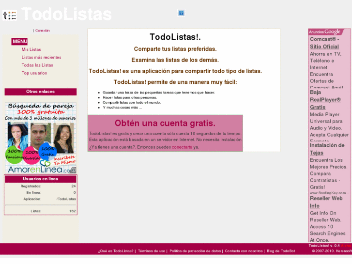 www.todolistas.net