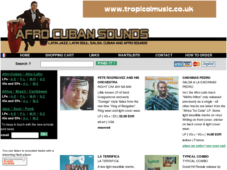 www.afrocubansounds.com