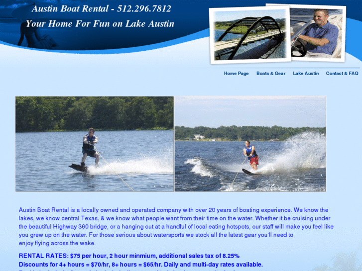 www.austinboatrental.com