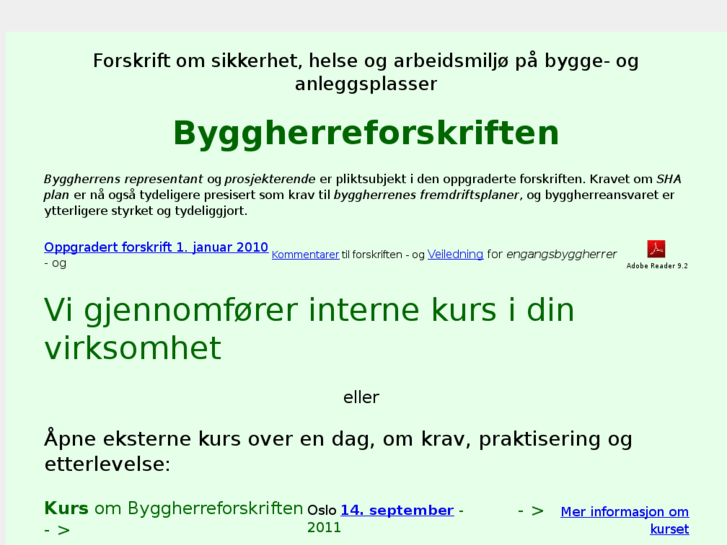 www.byggherreforskriften.no