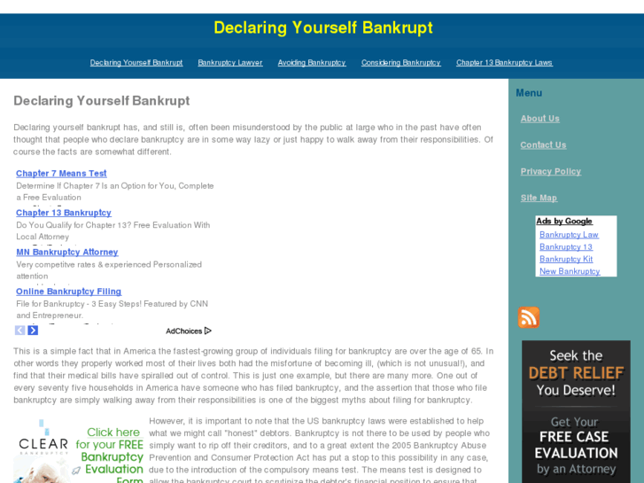 www.declaringyourselfbankrupt.net