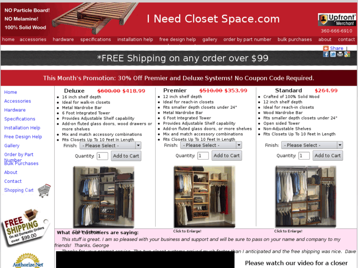 www.ineedclosetspace.com