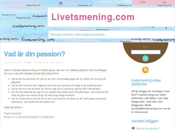 www.livetsmening.com